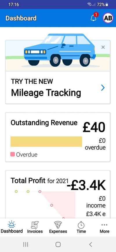 Expense Management Software FreshBooks App
