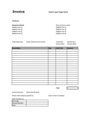 What is a Sales Invoice Sales Invoice Template