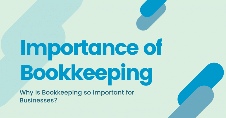 Importance of Bookkeeping for business