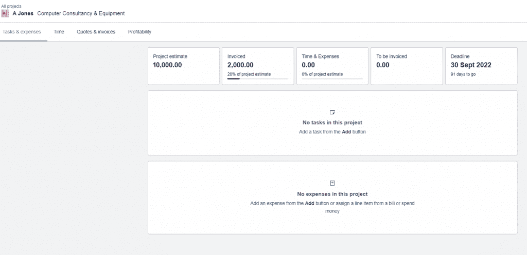 Xero Project Management Software Xero Project Management Setup
