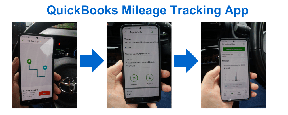 QuickBooks Discount 90% Off for 7 Months: A Deal You Don't Want to Miss Example of QuickBooks Mobile Tracking app in use
