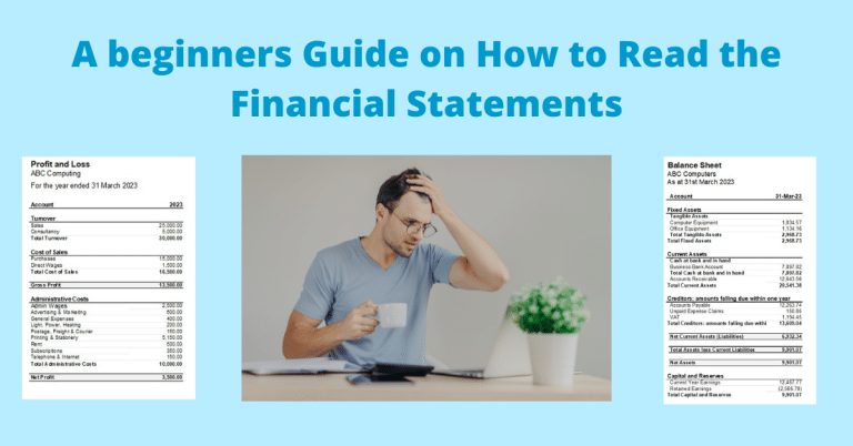 How to read financial statements