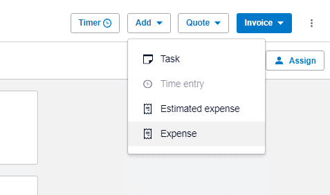 Xero Project Management Software Xero Projects add transactions