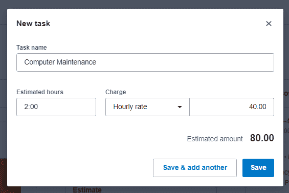 Xero Project Management Software Xero projects how to add a new task