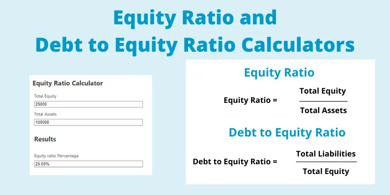 Balance Sheet - A Beginner Guide with Examples Equity and debt to equity ratio calculator